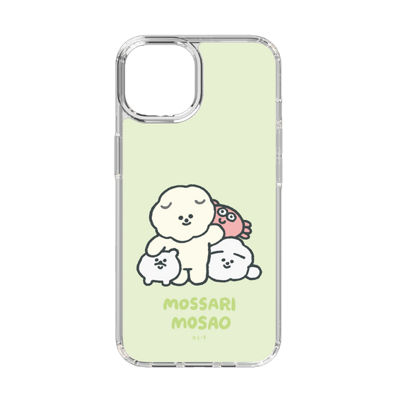 Slim Protection Case［ Mossari Mosao - Everyone Together - Green ］