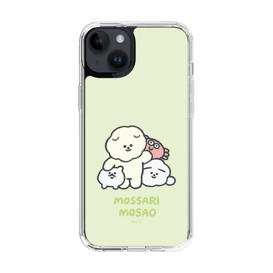 Slim Protection Case［ Mossari Mosao - Everyone Together - Green ］