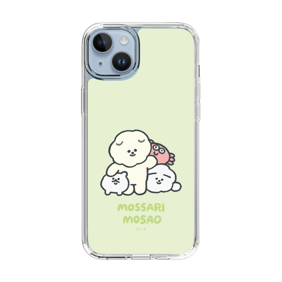 Slim Protection Case［ Mossari Mosao - Everyone Together - Green ］