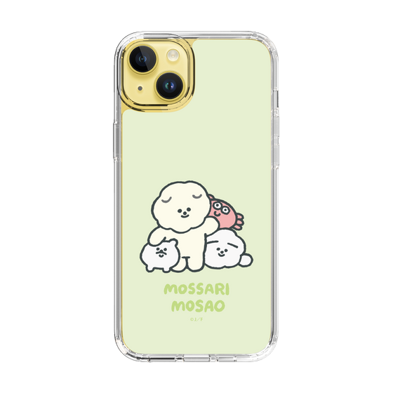 Slim Protection Case［ Mossari Mosao - Everyone Together - Green ］