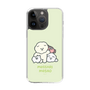 Slim Protection Case［ Mossari Mosao - Everyone Together - Green ］