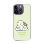 Slim Protection Case［ Mossari Mosao - Everyone Together - Green ］