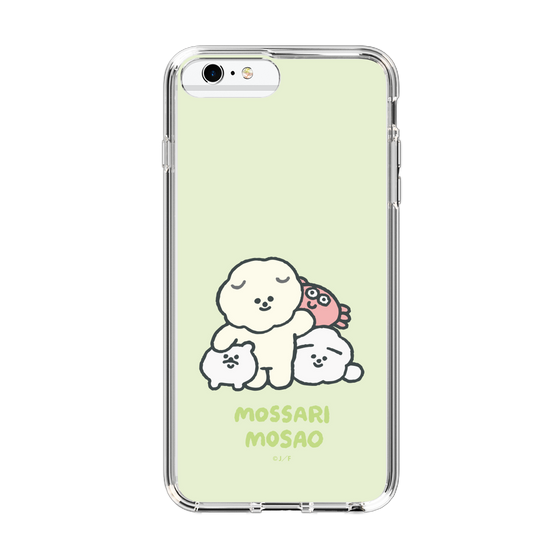 Slim Protection Case［ Mossari Mosao - Everyone Together - Green ］