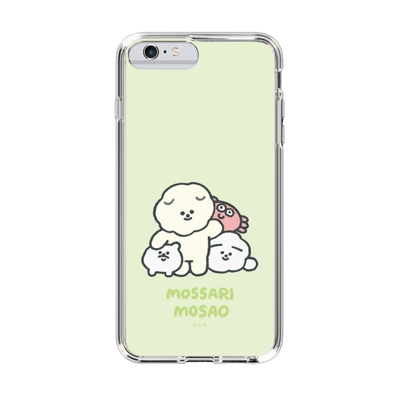 Slim Protection Case［ Mossari Mosao - Everyone Together - Green ］