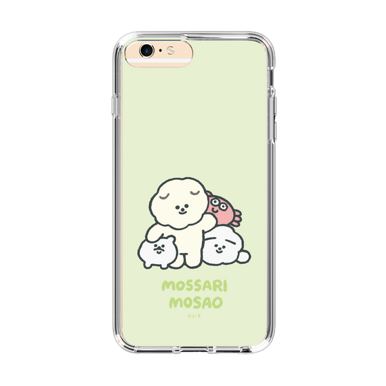 Slim Protection Case［ Mossari Mosao - Everyone Together - Green ］