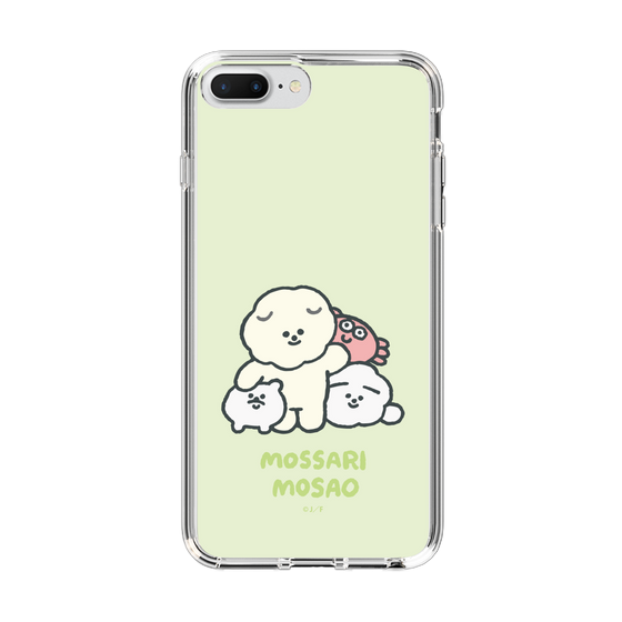 Slim Protection Case［ Mossari Mosao - Everyone Together - Green ］