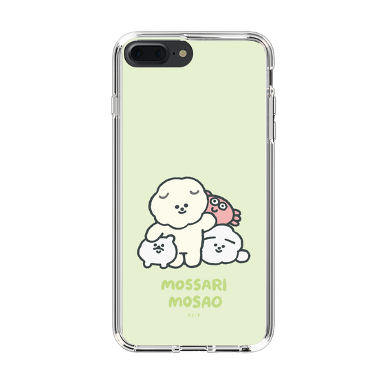 Slim Protection Case［ Mossari Mosao - Everyone Together - Green ］