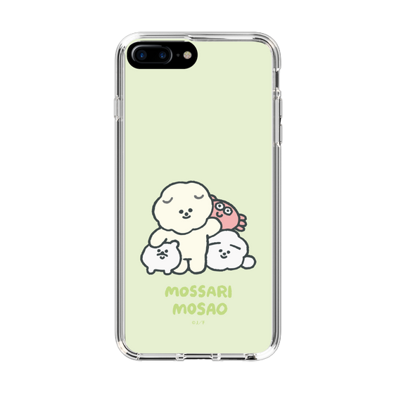 Slim Protection Case［ Mossari Mosao - Everyone Together - Green ］