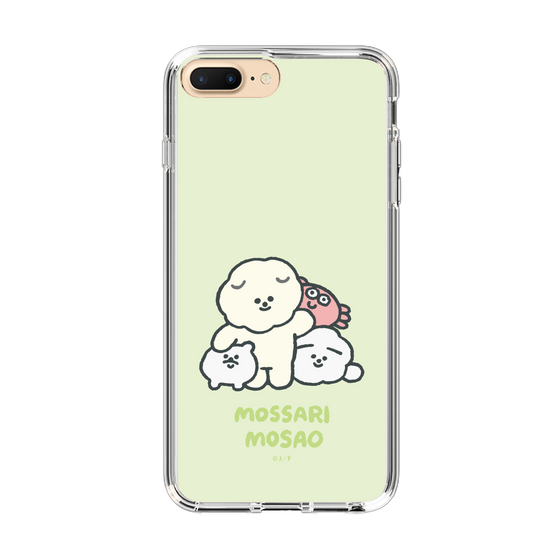 Slim Protection Case［ Mossari Mosao - Everyone Together - Green ］