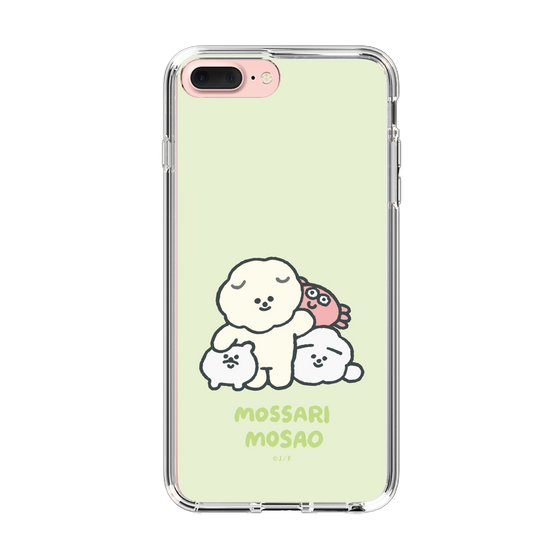 Slim Protection Case［ Mossari Mosao - Everyone Together - Green ］