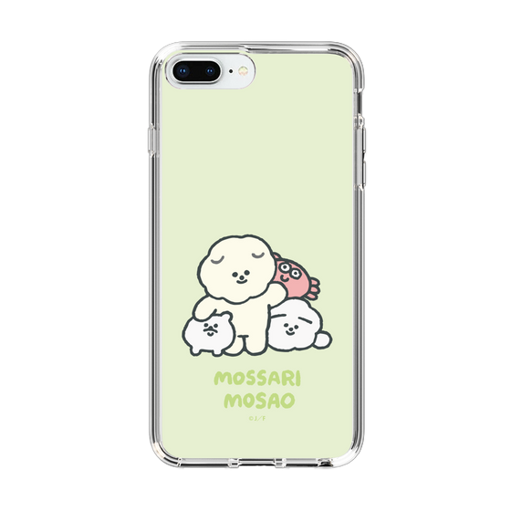 Slim Protection Case［ Mossari Mosao - Everyone Together - Green ］