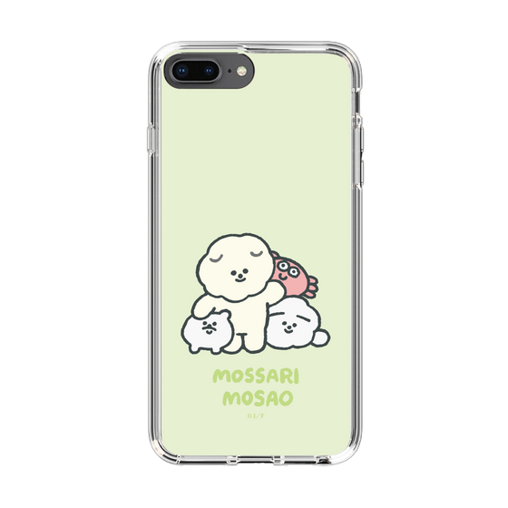 Slim Protection Case［ Mossari Mosao - Everyone Together - Green ］