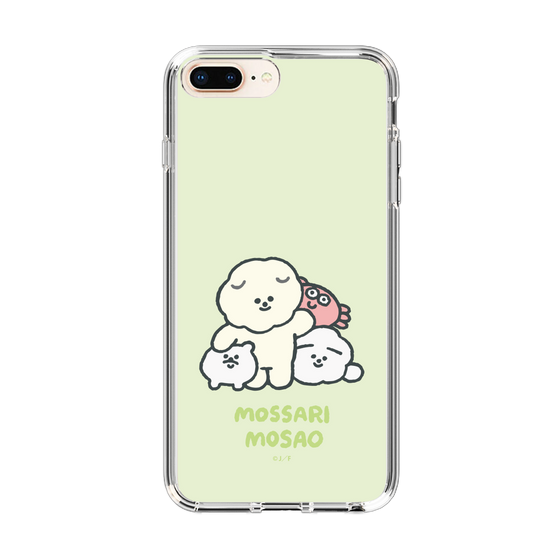 Slim Protection Case［ Mossari Mosao - Everyone Together - Green ］