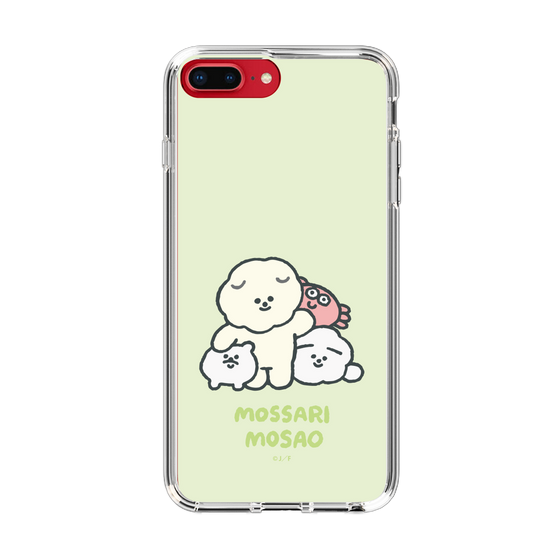 Slim Protection Case［ Mossari Mosao - Everyone Together - Green ］