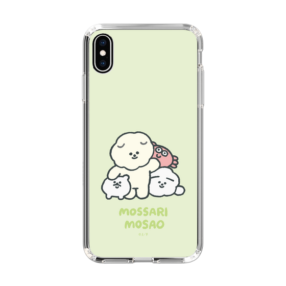 Slim Protection Case［ Mossari Mosao - Everyone Together - Green ］