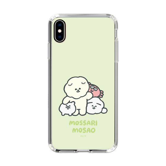 Slim Protection Case［ Mossari Mosao - Everyone Together - Green ］