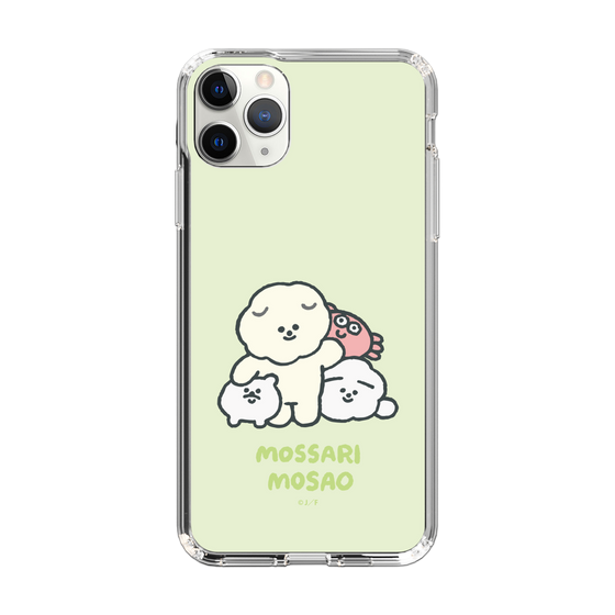 Slim Protection Case［ Mossari Mosao - Everyone Together - Green ］