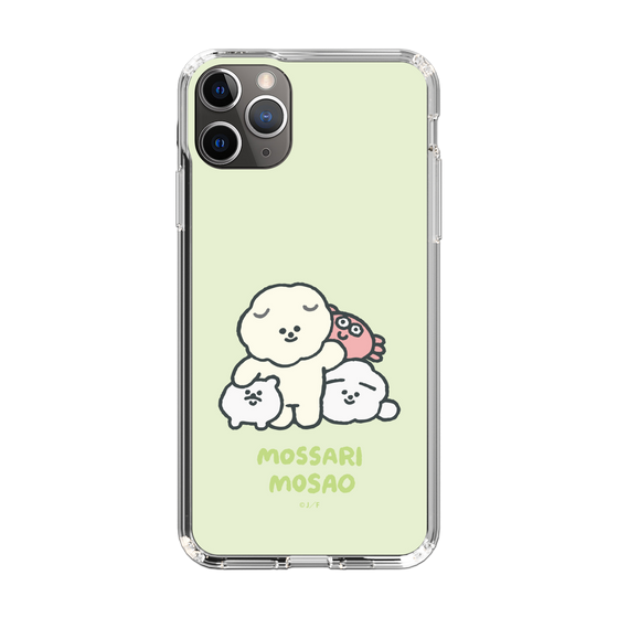 Slim Protection Case［ Mossari Mosao - Everyone Together - Green ］