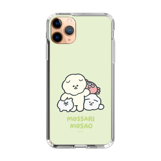 Slim Protection Case［ Mossari Mosao - Everyone Together - Green ］