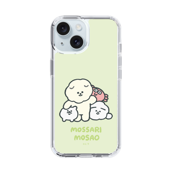 Slim Protection Case［ Mossari Mosao - Everyone Together - Green ］