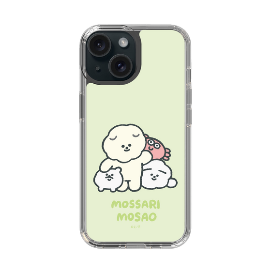 Slim Protection Case［ Mossari Mosao - Everyone Together - Green ］