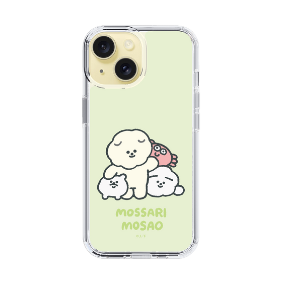 Slim Protection Case［ Mossari Mosao - Everyone Together - Green ］