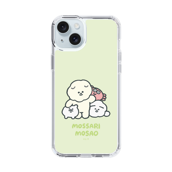 Slim Protection Case［ Mossari Mosao - Everyone Together - Green ］