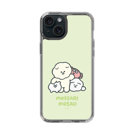 Slim Protection Case［ Mossari Mosao - Everyone Together - Green ］