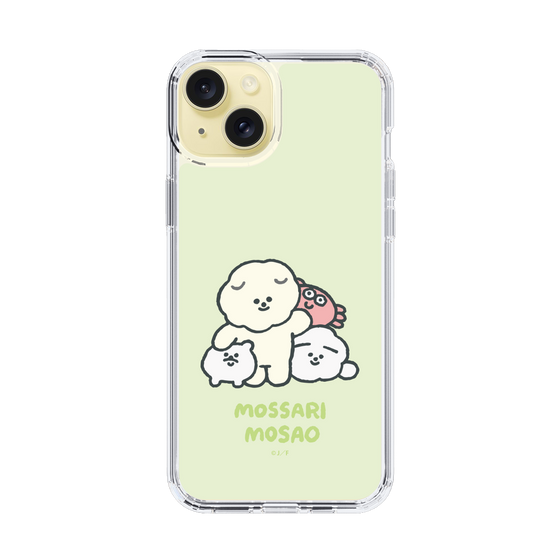 Slim Protection Case［ Mossari Mosao - Everyone Together - Green ］