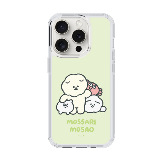 Slim Protection Case［ Mossari Mosao - Everyone Together - Green ］