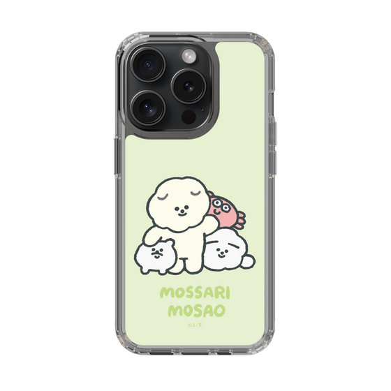 Slim Protection Case［ Mossari Mosao - Everyone Together - Green ］