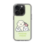 Slim Protection Case［ Mossari Mosao - Everyone Together - Green ］