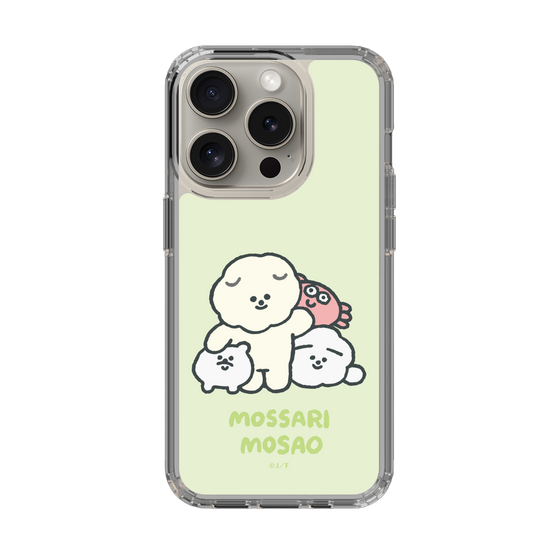 Slim Protection Case［ Mossari Mosao - Everyone Together - Green ］