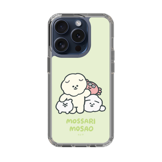 Slim Protection Case［ Mossari Mosao - Everyone Together - Green ］
