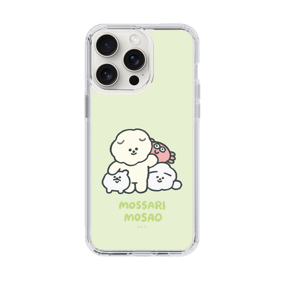 Slim Protection Case［ Mossari Mosao - Everyone Together - Green ］