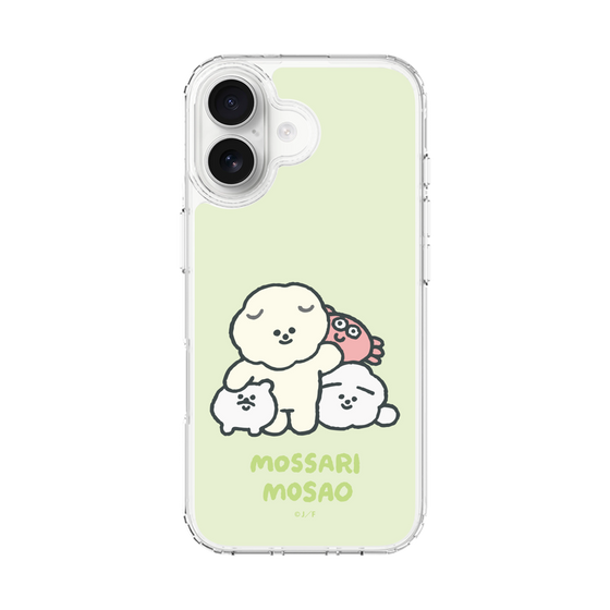 Slim Protection Case［ Mossari Mosao - Everyone Together - Green ］