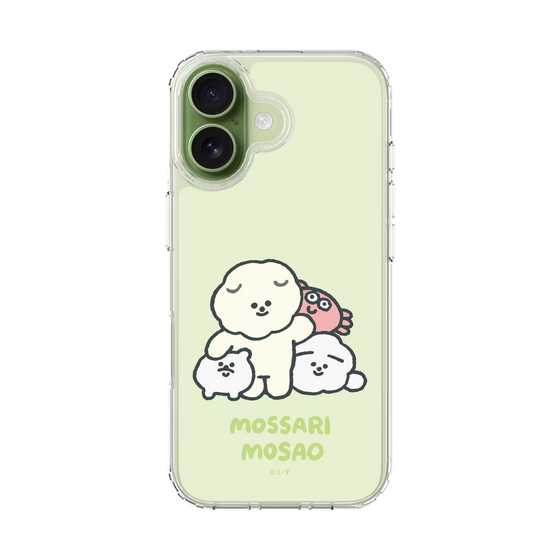 Slim Protection Case［ Mossari Mosao - Everyone Together - Green ］