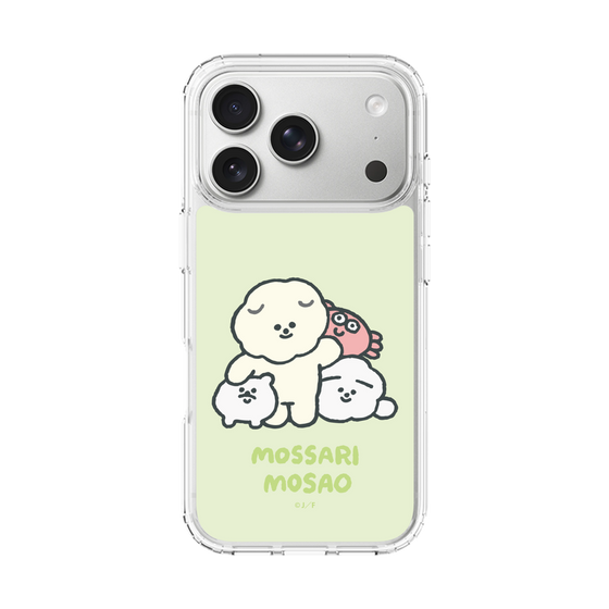 Slim Protection Case［ Mossari Mosao - Everyone Together - Green ］