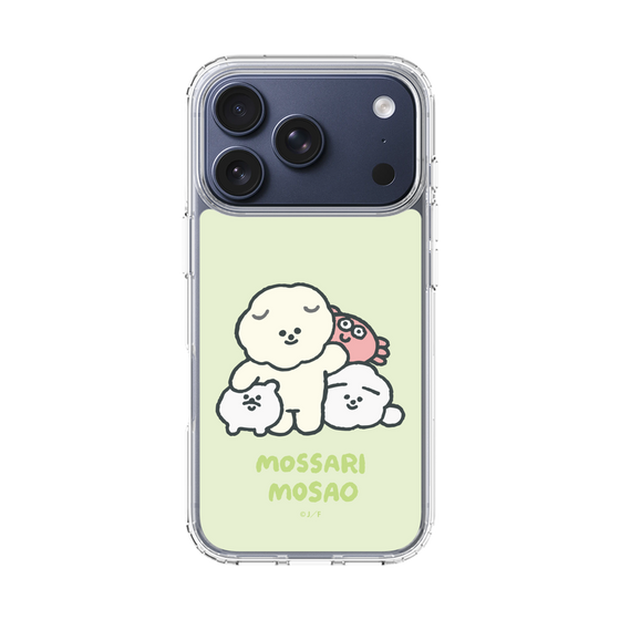 Slim Protection Case［ Mossari Mosao - Everyone Together - Green ］