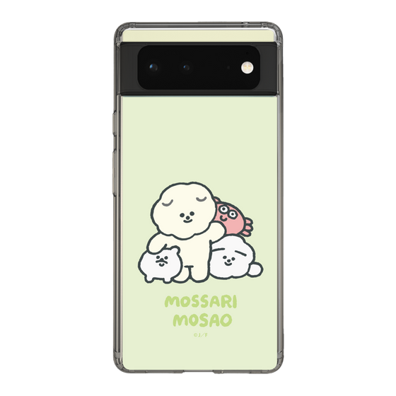 Slim Protection Case［ Mossari Mosao - Everyone Together - Green ］