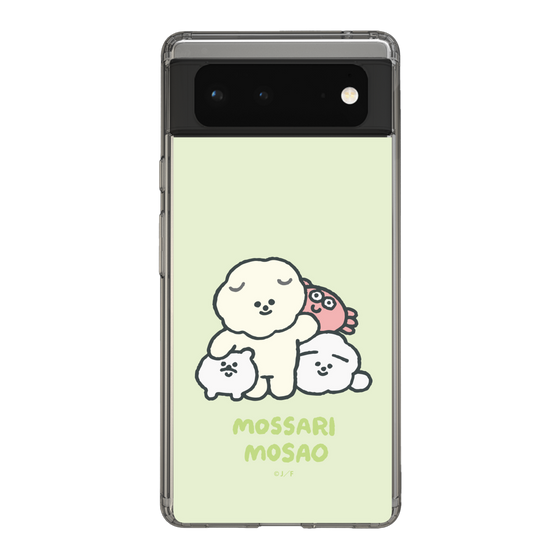 Slim Protection Case［ Mossari Mosao - Everyone Together - Green ］