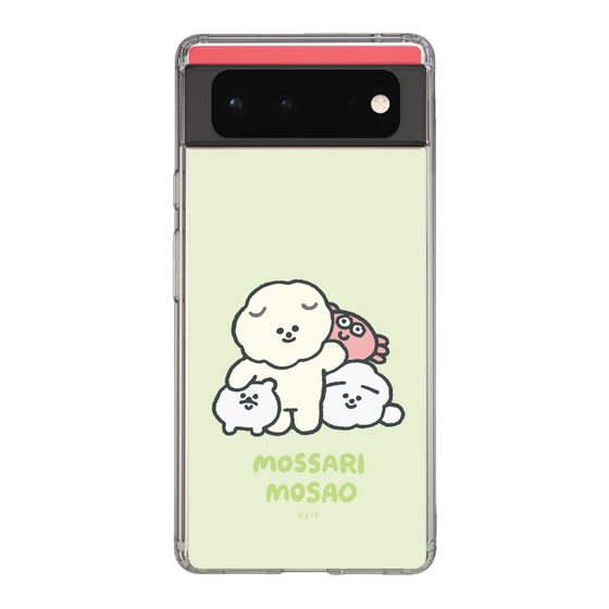 Slim Protection Case［ Mossari Mosao - Everyone Together - Green ］
