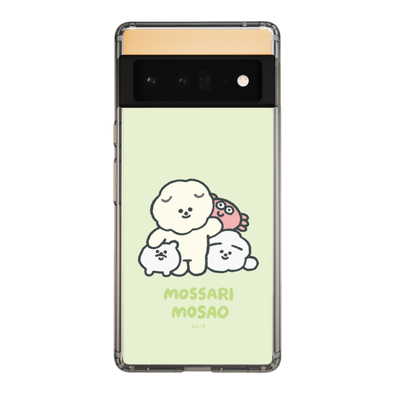 Slim Protection Case［ Mossari Mosao - Everyone Together - Green ］