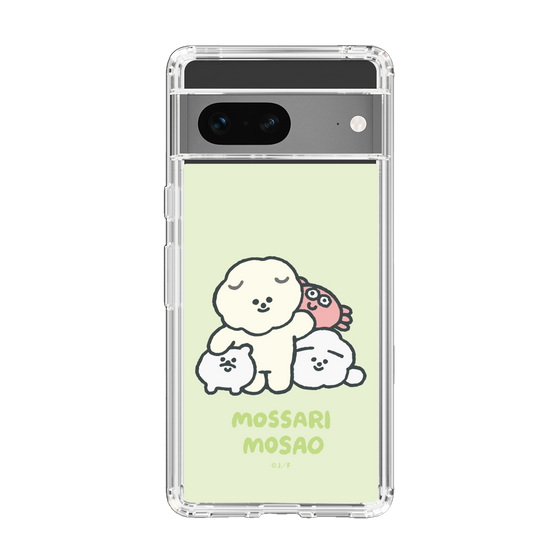Slim Protection Case［ Mossari Mosao - Everyone Together - Green ］