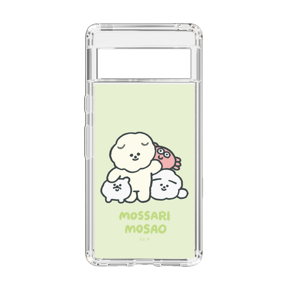 Slim Protection Case［ Mossari Mosao - Everyone Together - Green ］