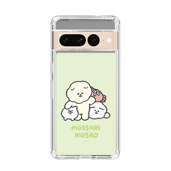 Slim Protection Case［ Mossari Mosao - Everyone Together - Green ］