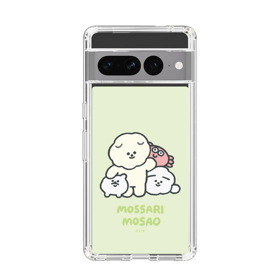 Slim Protection Case［ Mossari Mosao - Everyone Together - Green ］