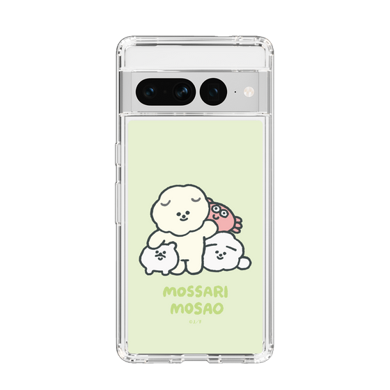 Slim Protection Case［ Mossari Mosao - Everyone Together - Green ］