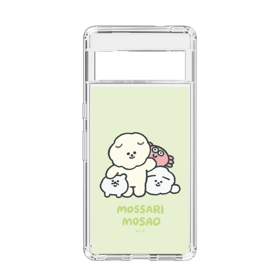Slim Protection Case［ Mossari Mosao - Everyone Together - Green ］