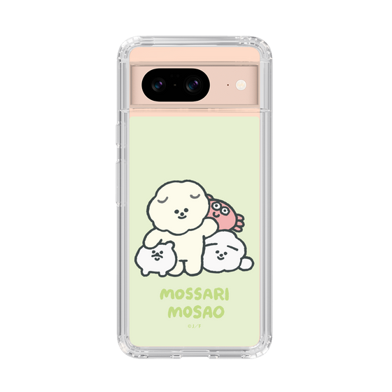 Slim Protection Case［ Mossari Mosao - Everyone Together - Green ］